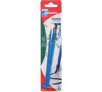 LEFRANC & BOURGEOIS LEFRANC BOURGEOIS Blister de 3 pinceaux Poil de Poney n° 2 + n°8 + n°12