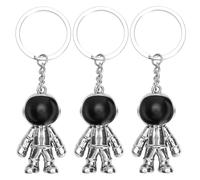 Pack De 3 Porte-Clés en Forme D’Astronaute, Porte-Clés Créatifs, Porte-Clés Personnalisés, Porte-Clés Simples, Porte-Clés De Voiture