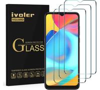 Pack De 3 Protection D¿Écran En Verre Trempé Pour Honor X8 5g / Honor X6 / Realme C33 / C30 / Realme Narzo 50i Prime/Alcatel 1s 2021 / 3l 2021 / Nokia C21 Plus, Anti Rayures, Sans Bulles