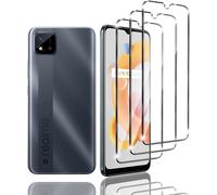 Pack De 3 Protections D'écran En Verre Trempé Pour Realme C11 (2021) - 9h 0,26 Mm, Ultra Transparent Hd, Anti-Rayures, Sans Bulles