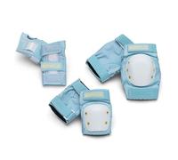 Pack de 3 protections - IMPALA SKATE - Sky Blue Yellow - Bleu ciel - Poignets/Coudières/Genouillères - Taille L L