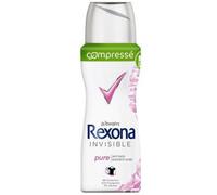 Pack De 3 - Rexona Déodorant Femme Spray Antibactérien Invisible Pure 100ml