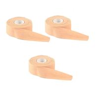 Pack de 3 rouleaux de ruban athlétique avec, Color 3.8CMX13.7M | Tissu extensible unidirectionnel, contrôle de la longueur déchirable à la main, enveloppement corporel cohésif