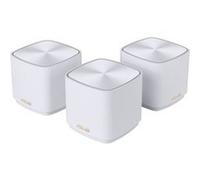Pack de 3 Routeurs sans fil Bi-bande Asus ZenWiFi XD4 Plus Blanc E