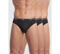 Slips hommes DIM COTON STRETCH X3 Noir EU S