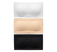 Pack De 3 Soutiens-Gorge Bandeau, Soutien-Gorge Sans Bretelles, Soutien-Gorge De Sport, Soutien-Gorge Confort Élastique, Soutien-Gorge Rembourré