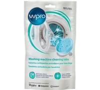 Pack de 3 tablettes nettoyantes antiodeurs Wpro pour lave-linge Bleu H