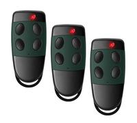 Pack de 3 Télécommande replacement pour Cardin s449, 433.92 MHz 4 Canaux, Compatible avec Cardin S449 QZ1, S449 QZ2 (Code TXQ449100 et Remplace le TXQ449200)
