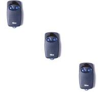 Pack de 3 Télécommandes NICE FLO2 pour portail et porte de garage