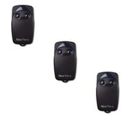 Pack de 3 Télécommandes NICE FLO2R-S 433mhz rolling code