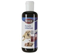 Pack de 3 Trixie huile de foie de morue, chien/chat, 3 x 250 ml