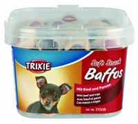 Pack de 3 Trixie Soft Snack Baffos, 3 x 140 g