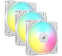 Pack de 3 ventilateurs ARGB 120mm - CORSAIR - RS120 - Blanc
