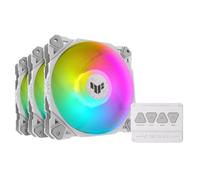 ASUS TUF GAMING TF120 ARGB WHITE EDITION 3IN1 Boitier PC Refroidisseur d'air 12 cm Blanc 3 pièce(s)