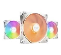 Pack de 3 Ventilateurs PC Be Quiet Light Wings LX PWM high-speed ARGB 120 mm Blanc pour boîtier