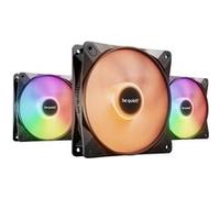BeQuiet LIGHT WINGS LX 120mm PWM Triple-Pack Ventilateur pour PC noir (l x H x P) 120 x 120 x 25 mm avec éclairage LED
