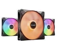be quiet! Light Wings LX 140 mm PWM | Ventilateur PC ARGB high-speed, Pack de 3