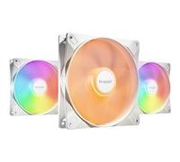 Pack de 3 Ventilateurs PC Be Quiet Light Wings LX RGB 140 mm Blanc Blanc