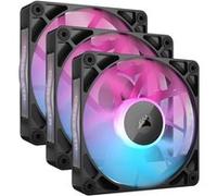 Pack de 3 ventilateurs PC Corsair iCUE LINK RX120 RGB 120 mm noir Noir G