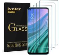 Pack De 3 Verre Trempe Oppo A54 5g Film De Protection D'Ecran En Verre Trempe Anti Rayures Sans Bulles Ultra Resistant Durete 9h Glass