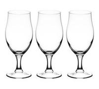 Pack de 3 verres à bière Executive 39 cl - Bormioli Rocco - Transparent - Verre Transparent G