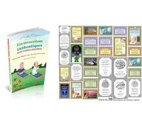 Pack de 30 autocollants d'invocations (Stickers français - arabe - phonétique) + Livre "Les invocations authentiques pour l'enfant musulman"