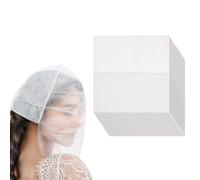 Pack De 30 Cagoules Ajustées, Accessoires De Vestiaire, Masques De Protection Maquillage, Cagoules Anti-Taches Pour Vêtements, Cagoules Ajustées Respirantes