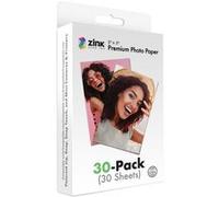 Zink Papier photo instantané ZINKPZ2X330 – 30 feuilles 5 x 7,6 cm Blanc