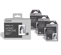 Pack de 30 Films Fujifilm Instax Mini Monochrome 86 x 54 mm Blanc