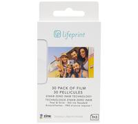 Pack de 30 films Lifeprint pour imprimante photo et vido ralit augmente Lifeprint. Film dos collant Zero Ink 2x3
