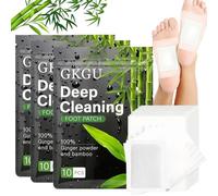 Pack de 30 Patchs Détoxifiants pour Pieds - Patchs Naturels de Nuit pour Purifier le Corps, Améliorer la Circulation Sanguine et la Qualité du Sommeil - Soin des Pieds et Bien-Être