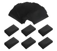 Pack de 300 Pochette Carte 66 x 91 mm, Pochettes pour Cartes à Collectionner, Protège Carte Noirs pour Cartes de Sport, Pochettes Pratiques pour Collectionneurs