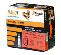 Pack de 3750 pointes crantées IM90I galvanisé - 2.8 x 63 mm - 142013