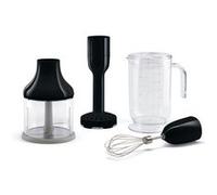 Smeg HBAC11BL Accessoires pour Mixeur Plongeant, noir : Carafe, Blol hachoir, Presse-purée, Fouet à fils