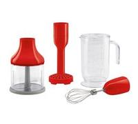 Smeg HBAC11RD Accesorios para Batidora con Batidor, Picadora, Pasapurés y Vaso Rojo