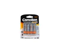 Pack de 4 accus Camelion AA Mignon 2700mAH + Boitier plastique