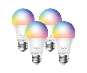 Pack de 4 ampoules intelligentes TP-Link Tapo L530E pour une ambiance moderne et personnalisée