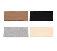 Pack De 4 Bandeaux Tricotés, Bandeaux À Large Bord, Bandeaux De Sport, Bandeaux De Lavage Du Visage, Bandeaux Élastiques Antidérapants, Bandeaux Absorbant La Transpiration