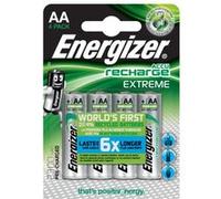 Pack de 4 batteries Energizer Recharge Extrême LR06 AA 2300 mAh G