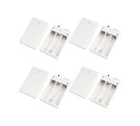 Pack de 4 Batteries USB Portables pour Lumières LED 5 V - Convertisseur D'Alimentation à Piles, Idéal pour une Utilisation en Intérieur et en