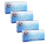 Pack de 4 boites de tubes à cigarettes Banko