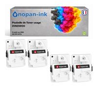 Pack de 4 Boites pour Toner usagé compatible pour Lexmark 20N0W00 Bac récupérateur NOPAN-INK 15 000 Pages