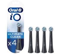 Pack de 4 brossettes Oral B iO Ultimate Clean Noir Noir G