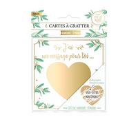 Pack de 4 Cartes à gratter Annonce Témoin de Mariage