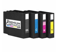 Pack de 4 Cartouches compatible pour Epson T04A1 T04A2 T04A3 T04A4 Noir Couleur 11 000 Pages