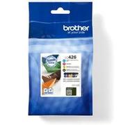 Pack de 4 cartouches d'encre LC426VAL - BROTHER - Noir, Cyan, Magenta, Jaune - MFC-J4335DWXL, MFC-J4340DW, MFC-J4535dw etc