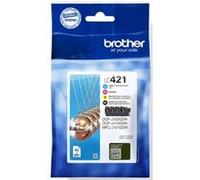 Brother LC421VAL - Pack de 4 cartouches d'encre originales