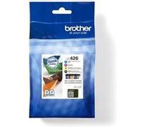 Pack de 4 Cartouches d'encre Brother LC426 pour Brother MFC-J4335 MFC-J4340 MFC-J4535 MFC-J4540 Noir, Jaune, Cyan, Magenta F