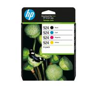 HP 924 Pack de 4 Cartouches d'encre authentiques CMJN