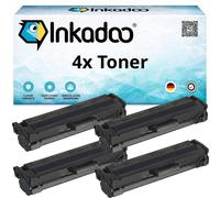Inkadoo Multipack compatible avec Brother TN-2005 XXL contient 4 toners noirs